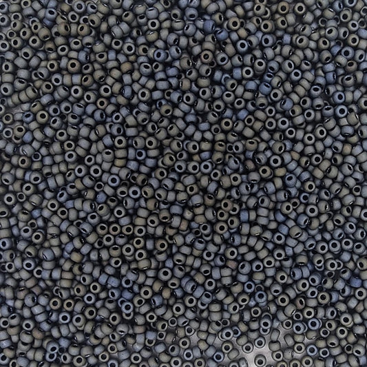 2012 - 10g Size 11/0 Miyuki seed beads in Matt Tawny Grey