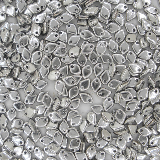 5g Dragon Scale beads in Silver