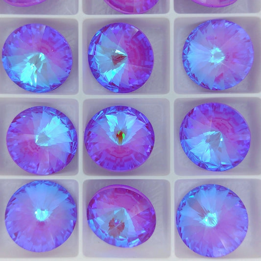 16mm rivoli in Crystal Lilac Delite (Aurora)