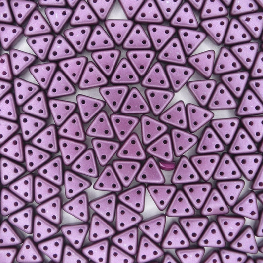 25 x eMMA beads in Pastel Purple