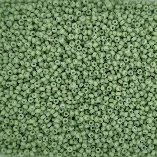 4473 - 5g Size 15/0 Miyuki seed beads in Duracoat Opaque Fennel