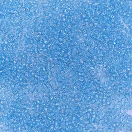 0260 - 10g Size 11/0 Miyuki seed beads in Pale Aqua AB