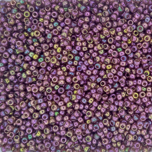 0301 - 10g Size 11/0 Miyuki seed beads in Rose Gold Lustre