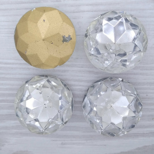 Cab141 - 30mm chaton in Crystal (Vintage)