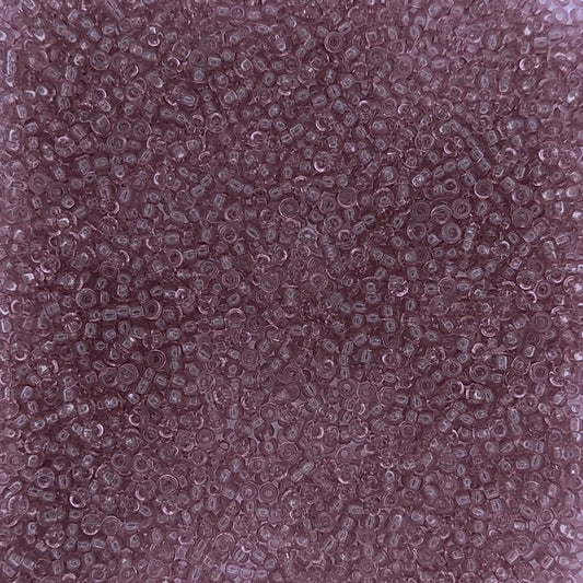 0142 - 10g Size 11/0 Miyuki seed beads in Smoky Amethyst