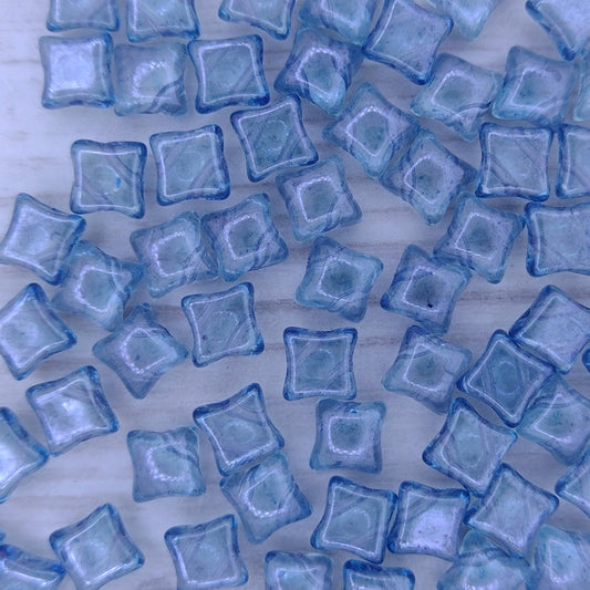 20 x Wibeduo in Crystal/Baby Blue Lustre