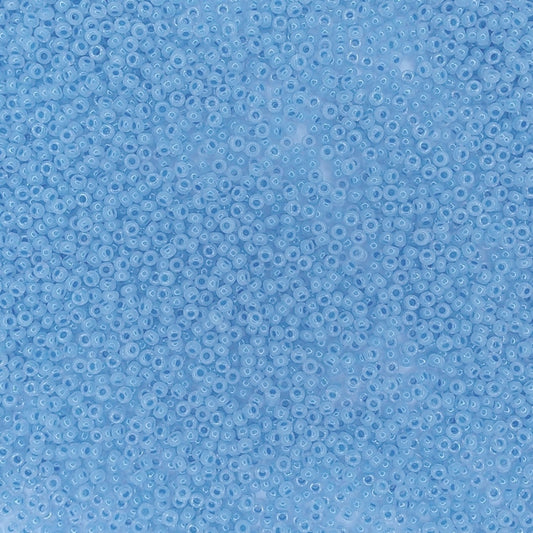 0523 - 10g Size 11/0 Miyuki seed beads in Blue Ceylon