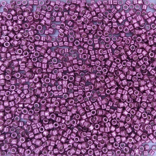 DB1849 - 5g Size 11/0 delicas in Duracoat Galvanised Magenta