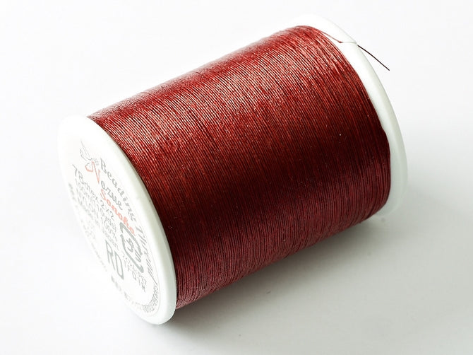 100m of SoNo beading thread in Red