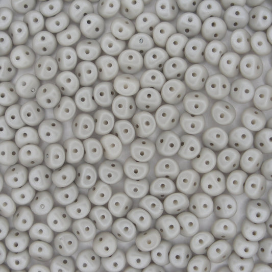 5g x 5mm Es-o beads in Pastel Grey