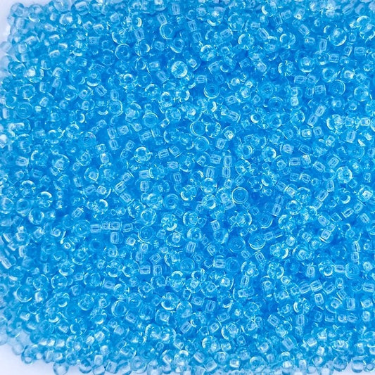 0148 - 10g Size 11/0 Miyuki seed beads in Light Blue
