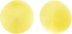 12mm Matubo Rivoli in Yellow Pearl