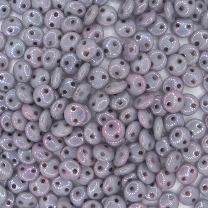 25 x CzechMate lentils in Amethyst Lustre