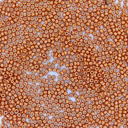 4206 - 10g Size 11/0 Miyuki seed beads in Duracoat Galvanised Muscat