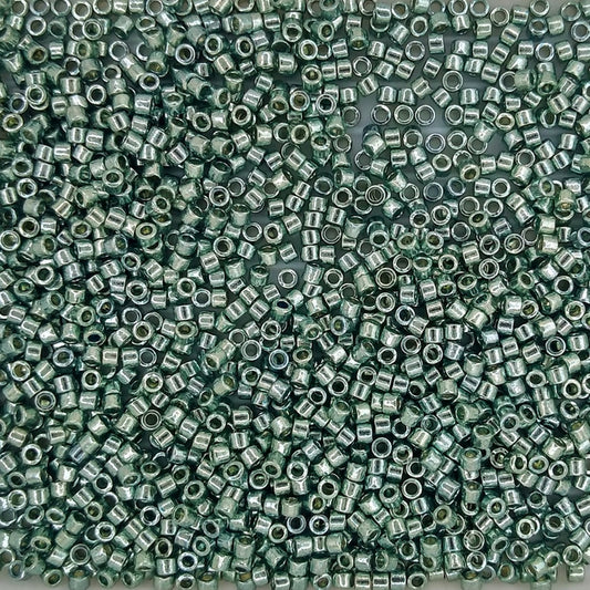 DB1846 - 1g Size 11/0 delicas in Duracoat Galvanised Sea Foam