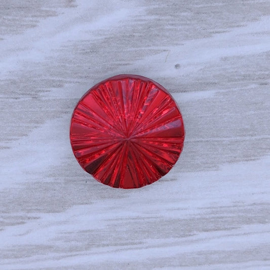 2313 - 13.5mm Starburst Cabochon in Red