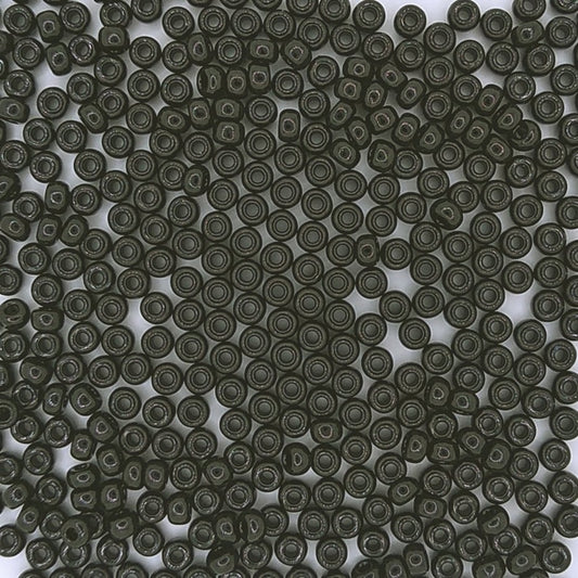 0401 - 10g Size 8/0 Miyuki seed beads in Black