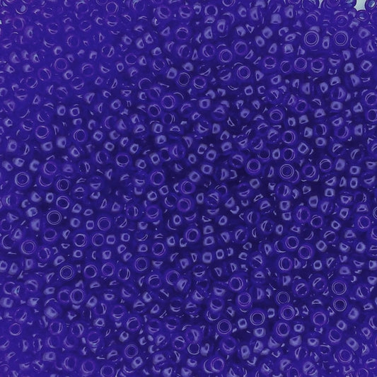 0151SF - 10g Size 11/0 Miyuki seed beads in SF Transparent Cobalt