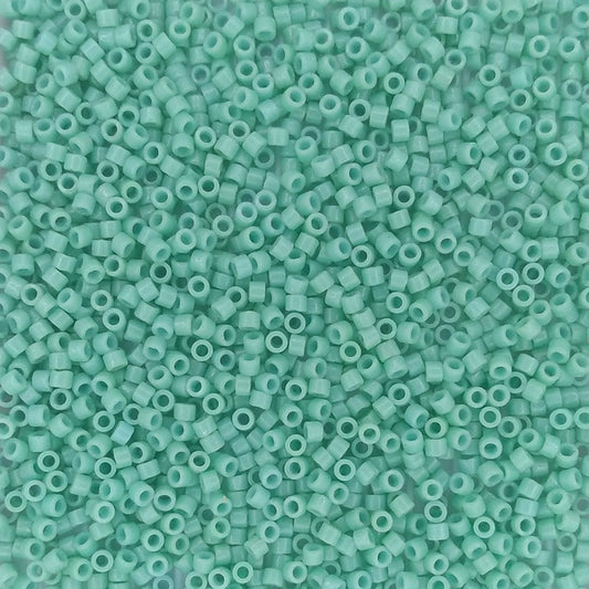 DB2125 - 1g Size 11/0 delicas in Duracoat Opaque Sea Opal