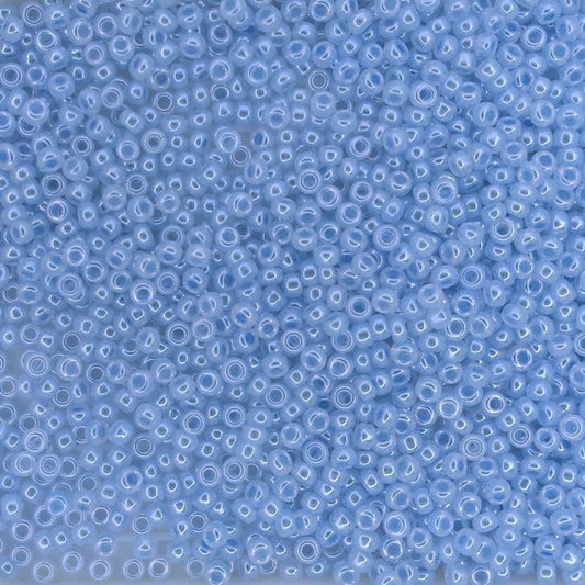 0524 - 10g Size 11/0 Miyuki seed beads in Sky Blue Ceylon