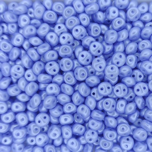 5g x 4mm Es-o beads in Pastel Light Sapphire