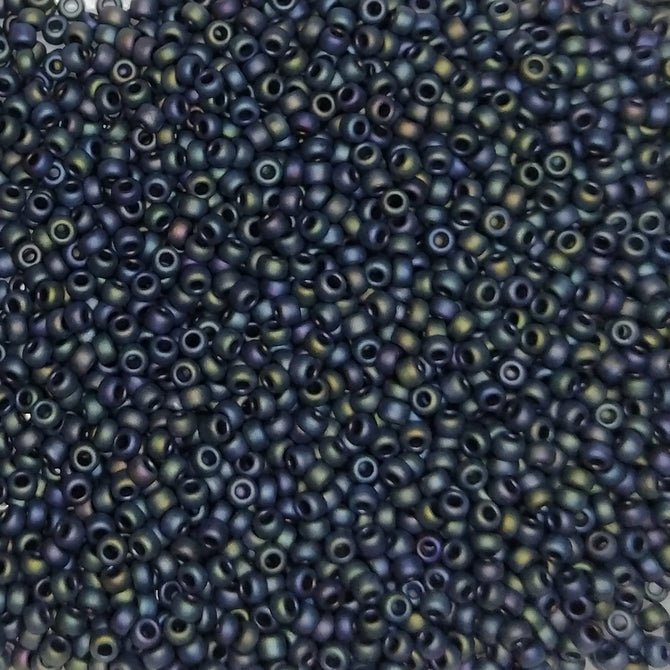 2063 - 50g Size 11/0 Miyuki seed beads in Indigo Iris