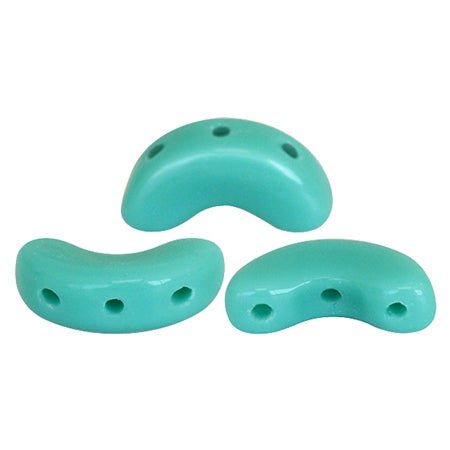 20 x Arcos par Puca in Opaque Green Turquoise