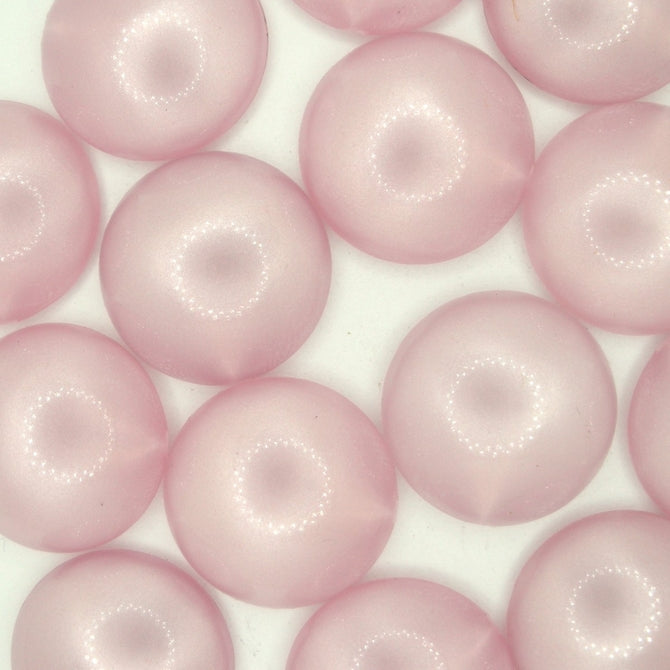 Cab01 - 18mm cabochon in Pink Pearl (Vintage)