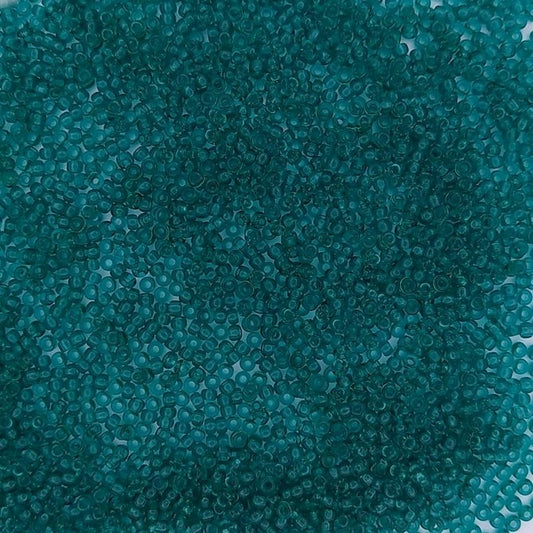 2405 - 10g Size 11/0 Miyuki seed beads in Transparent Teal