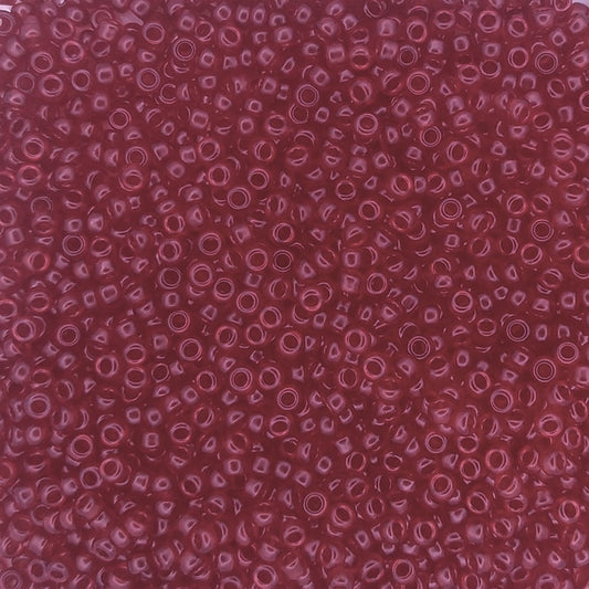 0141SF - 10g Size 11/0 Miyuki seed beads in SF Transparent Ruby