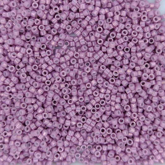 DB0253 - 1g Size 11/0 delicas in Opaque Dark Orchid Lustre