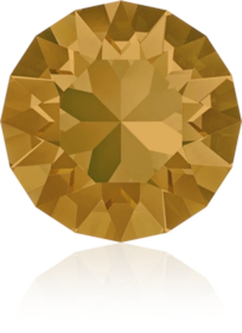 SS39 or 8.3mm Xirius Chaton in Topaz (Swarovski)