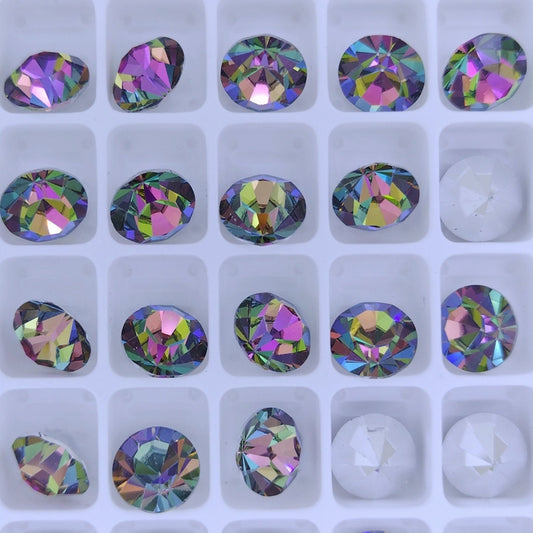 SS39 or 8.3mm Chaton Maxima in Crystal Vitrail Medium (Preciosa)