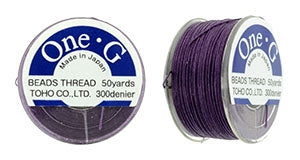 PT-50-11 - 50 yards of Toho One-G beading thread in Purple
