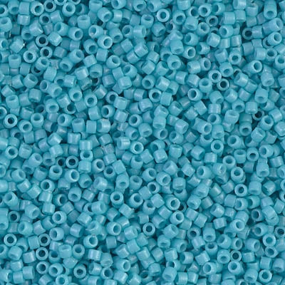 DB2128 - 1g Size 11/0 delicas in Duracoat Opaque Nile Blue