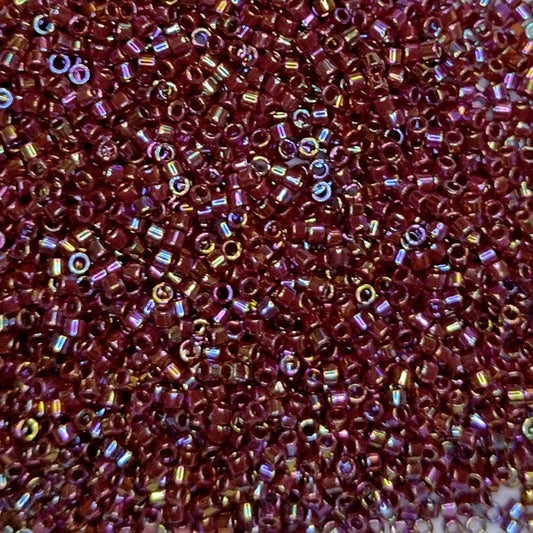 DB1574 - 5g Size 11/0 delicas in Opaque Currant AB