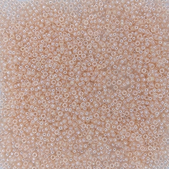 0365 - 5g Size 15/0 Miyuki seed beads in Light Rose Lustre