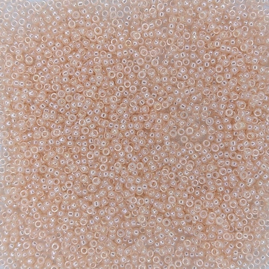 0365 - 5g Size 15/0 Miyuki seed beads in Light Rose Lustre