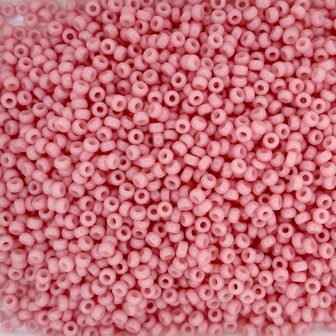 4463 - 50g Size 11/0 Miyuki seed beads in Duracoat Opaque Lychee