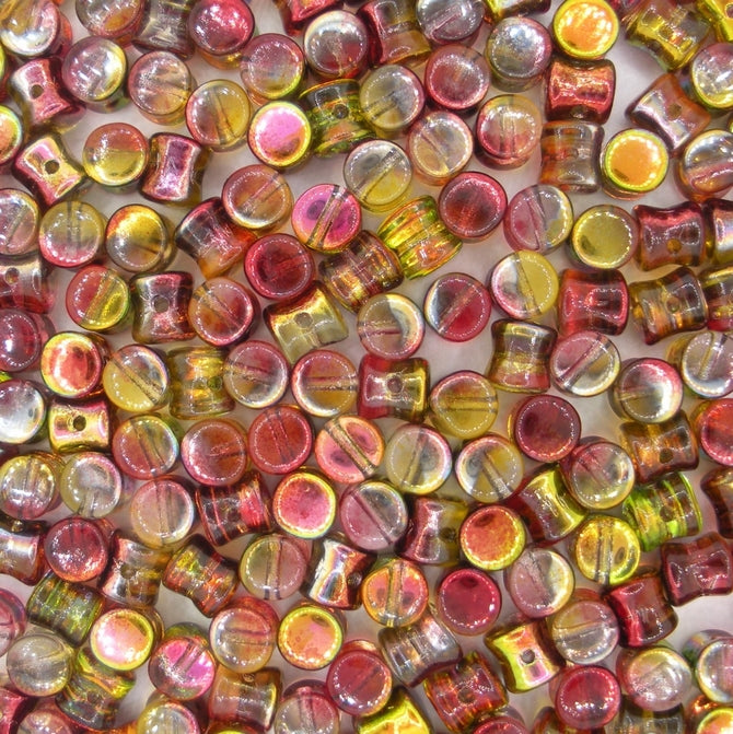 50 x diabolo beads in Magic Apple