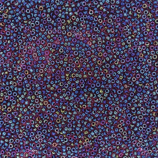 0367 - 10g Size 11/0 Miyuki seed beads in Garnet lined Ruby AB