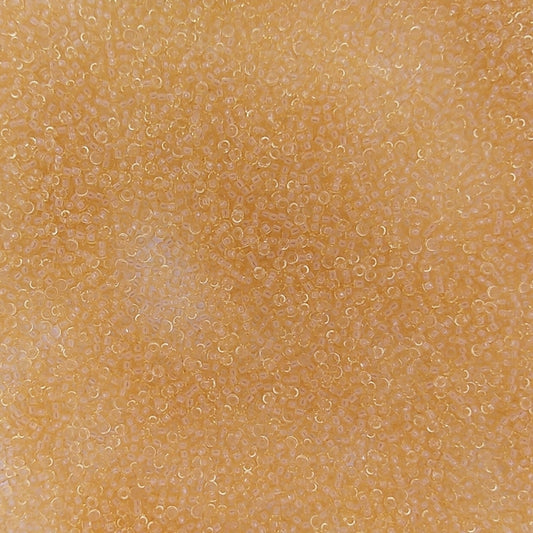 0132 - 5g Size 15/0 Miyuki seed beads in Transparent Light Topaz