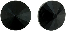 12mm Matubo Rivoli in Black