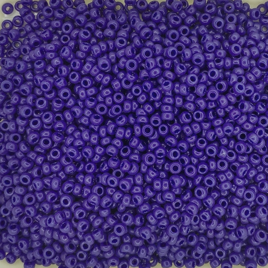 0414 - 50g Size 11/0 Miyuki seed beads in Opaque Cobalt