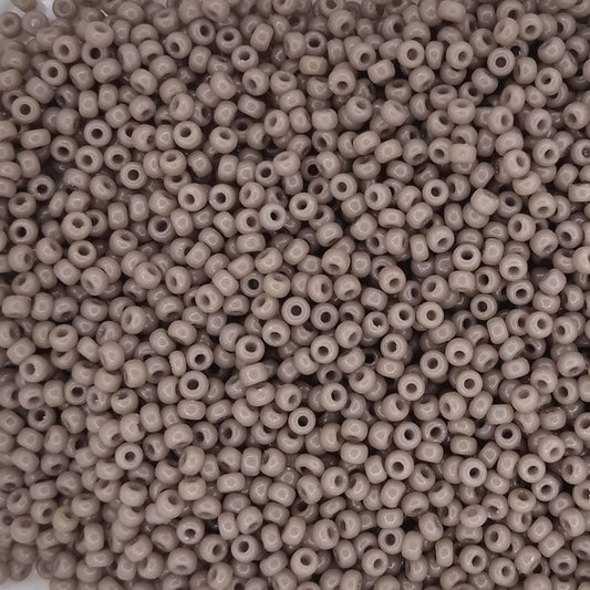 4455 - 50g Size 11/0 Miyuki seed beads in Duracoat Opaque Beige