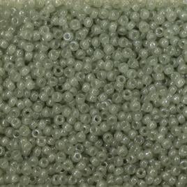 2375 - 10g Size 11/0 Miyuki seed beads in Translucent Sage
