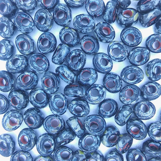 10 x Nano beads in Black Picasso