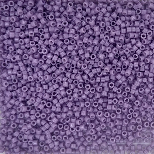DB2139 - 1g Size 11/0 delicas in Duracoat Opaque Dark Orchid