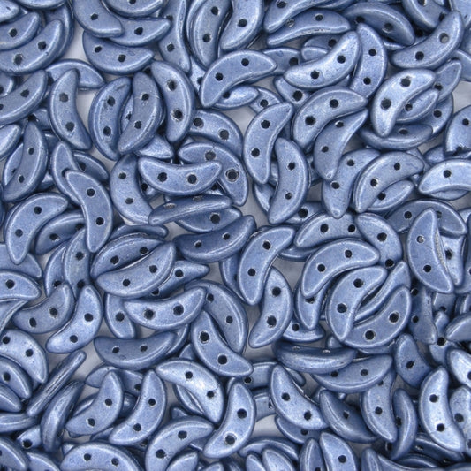 50 x CzechMate crescents in Saturated Metallic Sapphire