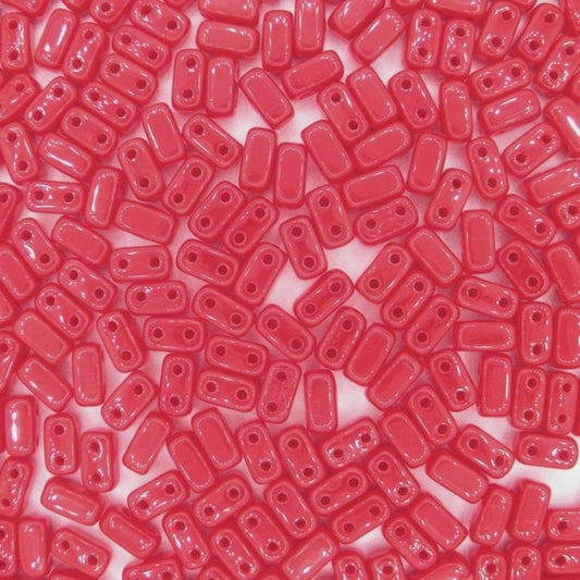 50 x CzechMate bricks in Opaque Red